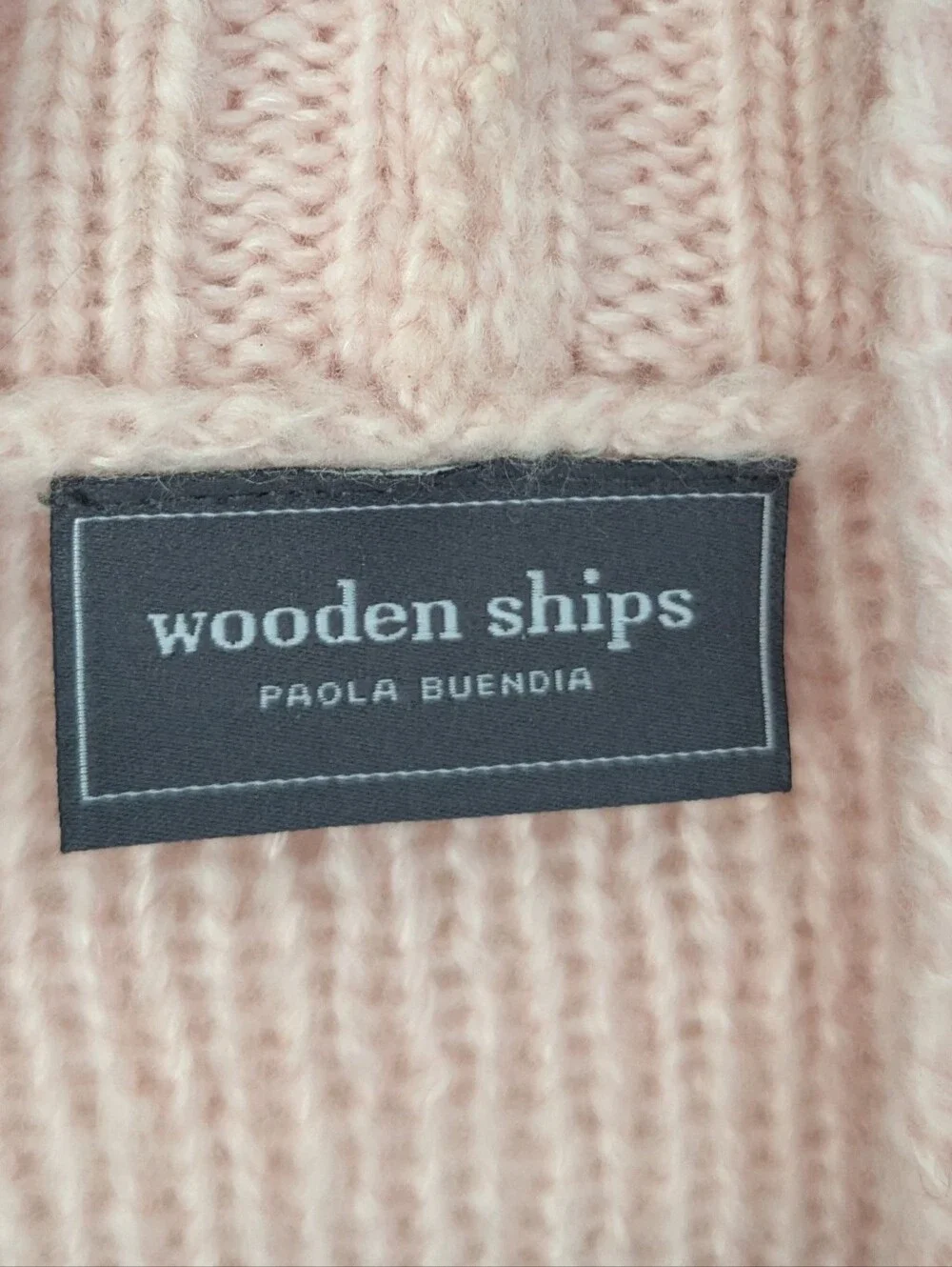Wooden Ships Ribbed Collar Sweater
